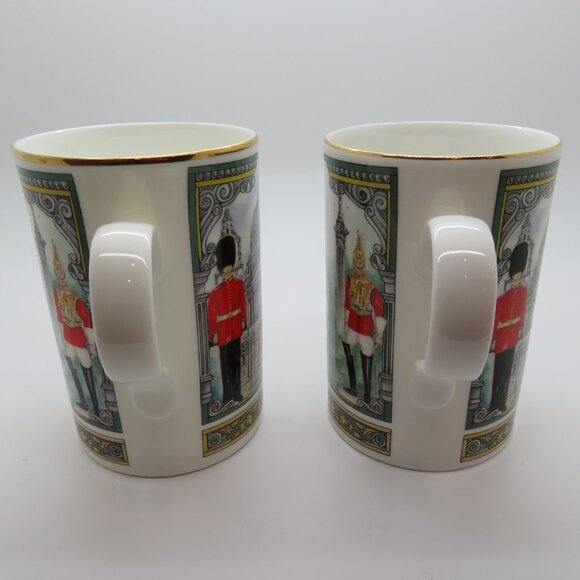 Tea Coffee Bone China Mug Cup England Horseguards Palace Carriage Clock Towers - Picture 2 of 13